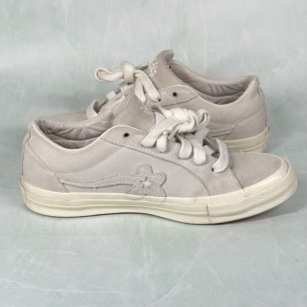 Converse Golf Le Fleur Shoes Mens Size 5 Women’s 7 One Star Ox Mono White Tyler - Picture 7 of 16